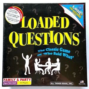 Loaded Questions Family & Party Game  (2009) New Funtime Family Night